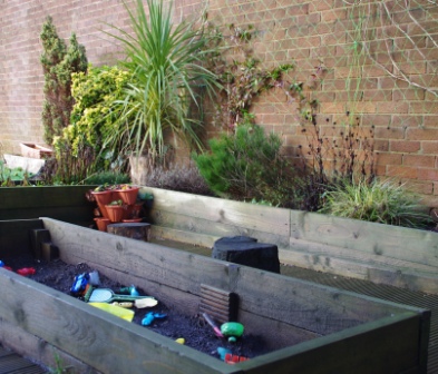 Outside Planting Corner